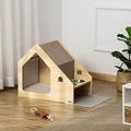 Varanda Sala de estar Baixa preço novo design Assemble internas Canvas Solid Wood Pet Cat House de madeira destacável1