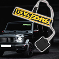 Luminous Taxi LED Car Stickers - Flashing Removable Car Lights1