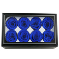Colorful Real Touch Forever Eternal Rose in Flower Box - Perfect for Valentine's Day or Graduation1