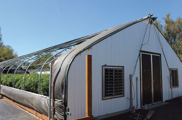 Galvanized Steel Greenhouse