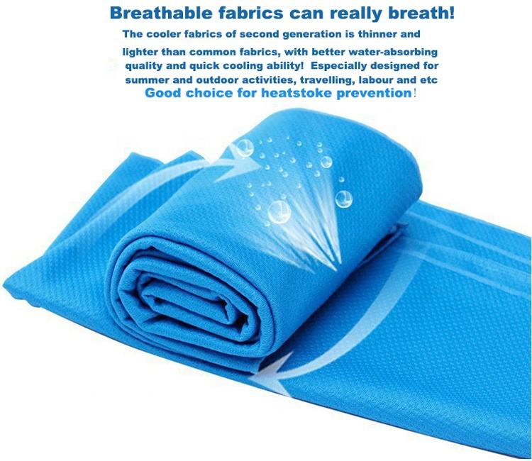 Microfiber Ice Cold Sports Cooling Towels