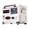 Silent 5KW Electric Diesel Power Generator with Soundproof Trailer1
