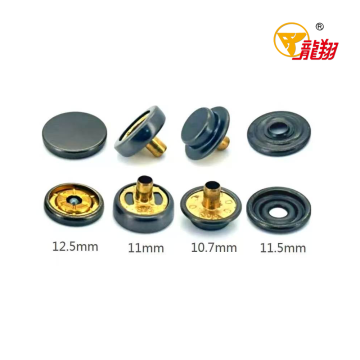 503# Covered Foot Brass Snap Fastener