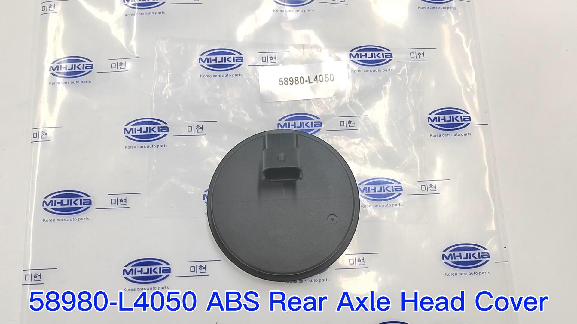 58980-L4050 ฝาครอบหัวเพลาหลัง ABS ABS