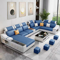 Customizable MOYI Leather Sofas: Designer Modern Set for Living Room Furniture1