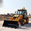 FREE SHIPPING: EPA Engine Diesel 4x4 Mini Backhoe Loader - Factory Backhoe Excavator Loader1