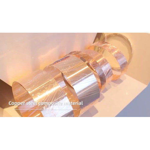 High-Conductivity Copper-Steel Composite Strip for Industrial Manufacturing