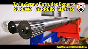 Twin-Screw Extruder SHAFTS