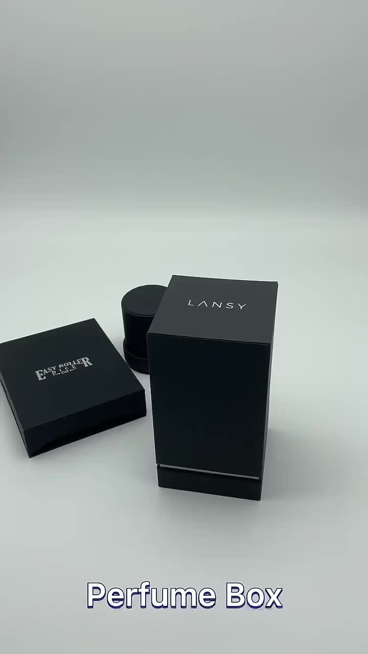 Black Texture Paper Gift Box (1)