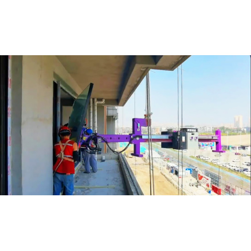 BVL-serie: zware glazen hijsapparatuur die problemen bij de installatie van hoge gebouwen en grote panelen oplost