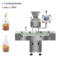 Electronic Semi Auto Automatic Small Capsule Counter Equipment Edible Vitamin Candy Tablet Counting Machine For Lab1