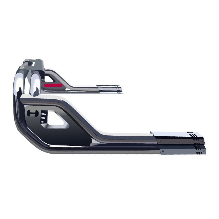 B000082 Tough Durable Universal 4x4 Car PickUp Truck Stainless Steel Anti Sport Roll Bar for Toyota Hilux Revo Tacoma Isuzu D-max Navara