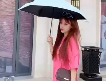 UPF50+ 6K Umbrellas Rainy Pocket Light 5 Folding U