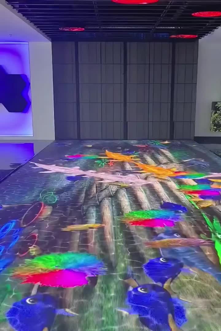 Pantalla LED de la pista de baile