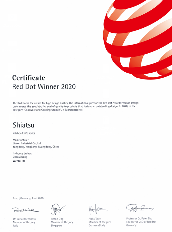 The second red dot design award 2020