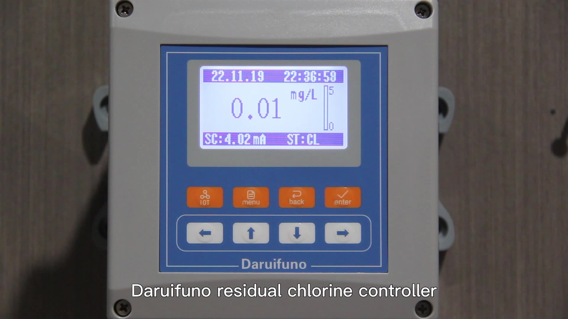 Nouvelle arrivée Membrane Ampère Analyseur de chlore en ligne pour l&#39;eau potable1