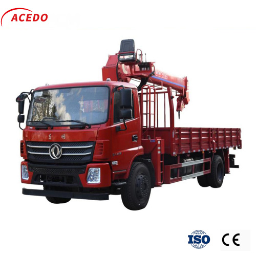 Мощная грузоподъемность + долговечное качество. 10-тонный автокран становится главной силой в инженерном подъеме