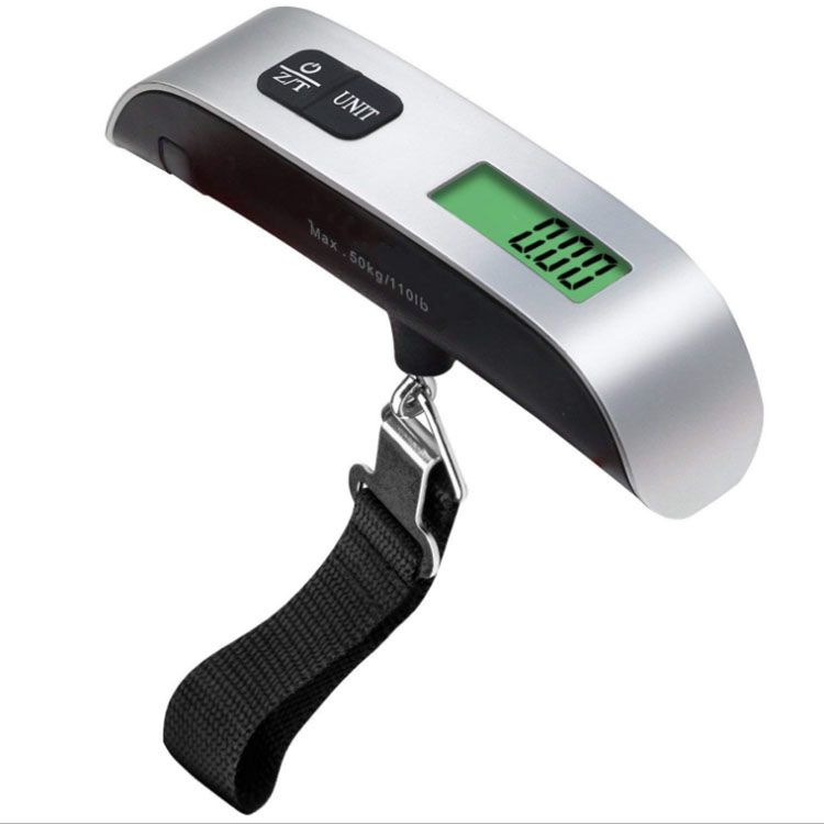 Luggage scale with nylon woven strap