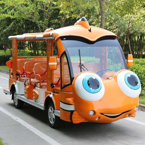 Green Enjoyment Electric Sightseeing Car Customer Case in Yunnan China