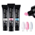 UV Poly Construction Gel Nail Extension - Hard Gel Polish Jelly Build1