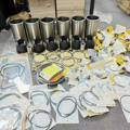 for Caterpillar Excavator C15 C18 3512 Piston Kit cylinder liner Kit Full gasket kit genuine caterpillar parts1