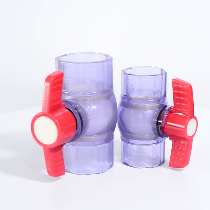 واضح صمام الكرة بسيط