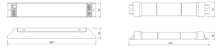 LED light emergency device