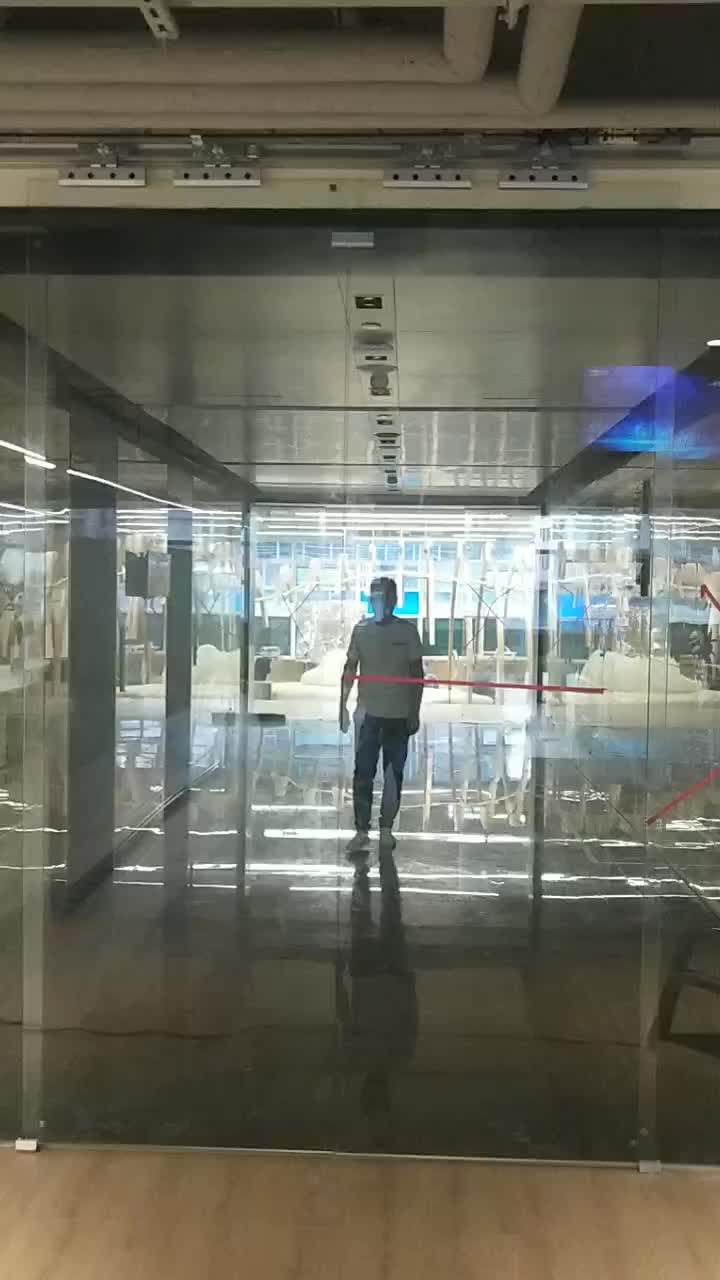 glass sliding door installation case