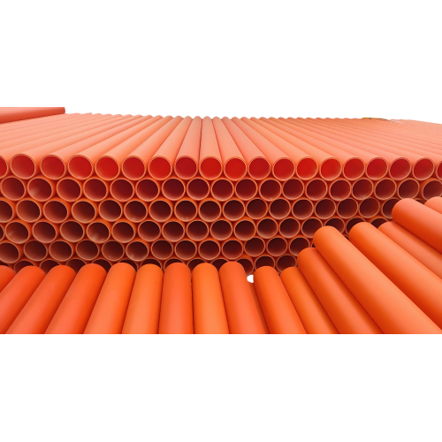 Excelente resistencia a la intemperie. Las tuberías MPP ayudan a mejorar la seguridad de la transmisión de energía.