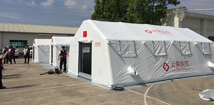 Modular tent group configuration overview