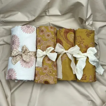Baby Blanket 100%Cotton Summer 4 Layers of Gauze1