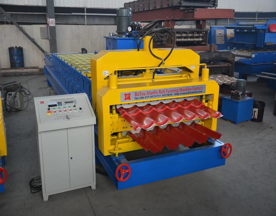 Double Deck Roll Forming Machine 