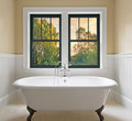 Hurricane-Proof Impact Glass Single Hung Window - Modern Design USA Standard FL CODE Laminated Glass1