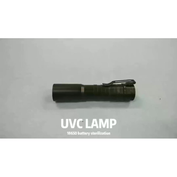 Portable Mini Aluminum Kill 99.9% Bacterial UV-C LED Sterilizer Wand Handheld Strong 275nm UVC Sanitize Flashlight With Clip1