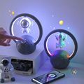 Magnetic Rotation Levitation Bluetooth Speaker - Astronaut Design with LED Lights1