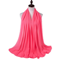 2024 Wholesale Plain Chiffon Hijab Scarf for Muslim Women1