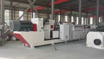 IET Machinery CPVC conical screw barrel extruder1