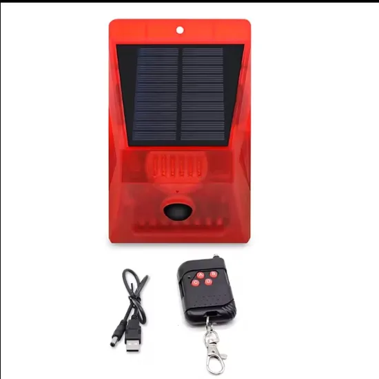 Alarma de seguridad con energía solar con sistema de detección humana cronometrado1