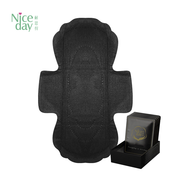NDL2 Bamboo charcoal polylactic acid menstrual pad