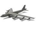 1/200 Scale B-52 USA American Army Strategic Bomber Fighter Aviation Airplane Models: Detailed Collectibles and Models for Enthusiasts1