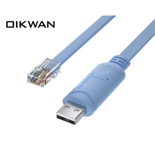 ¿Cuáles son los escenarios de aplicación de USB al cable de la consola RJ45?