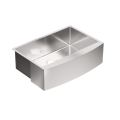 Dasen 2130 Handmade Kitchen Sink - SUS304 Stainless Steel Farmhouse Apron Front Sink1