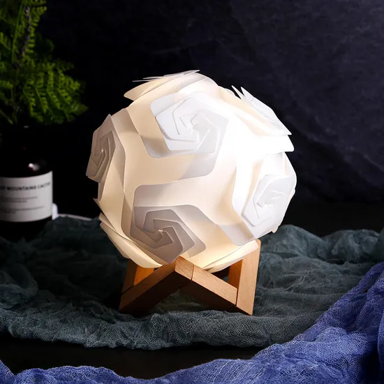 Nordic Creative DIY liderou luz noturna para ambiente romântico de cabeceira1