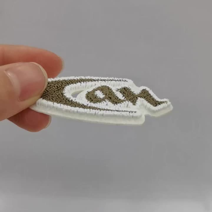 Produk lencana sulaman berus gigi