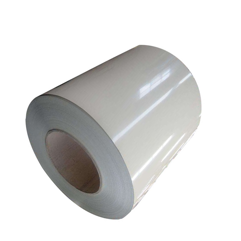 White Color Coated Steel Coil Production