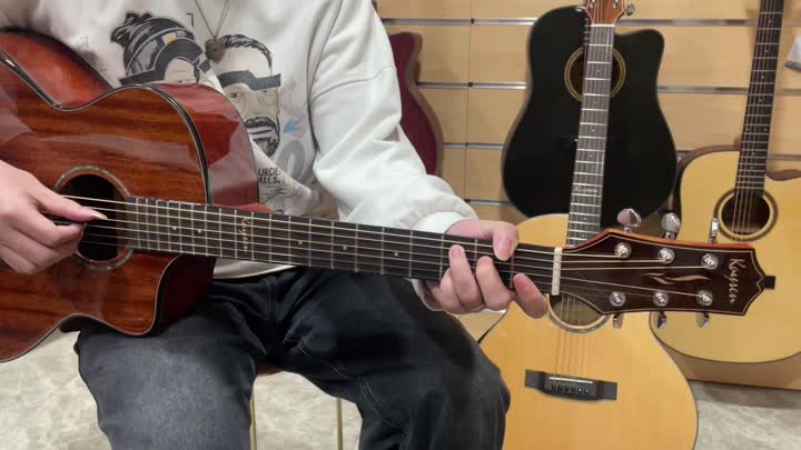 Kaysen Acoustic Guitar K-C7 Hign End All Solid