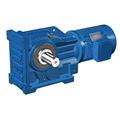 High Efficiency S Series S47 Helical Worm Motor Reductor 20 CrMnTi Small Right Angle Gearbox1
