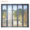 exterior door modern thermal break aluminum folded door sound proof heat insulation exterior accordion door1