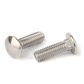 Round Head Cap Slotless Stainless Steel Carriage Bolts1