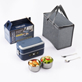 Stainless Steel 1.2L Electric Lunch Box with 24H Timer and Anti-Dry Burn Protection1